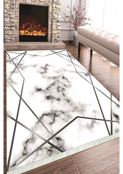 Dijital Baskılı Kaymaz Taban Yıkanabilir Salon Halısı Mutfak Halısı ve Koridor Halısı NH-HT-327