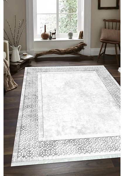 Dijital Baskılı Kaymaz Taban Yıkanabilir Modern Salon Halısı Mutfak Halısı ve Yolluk NH-SD-664