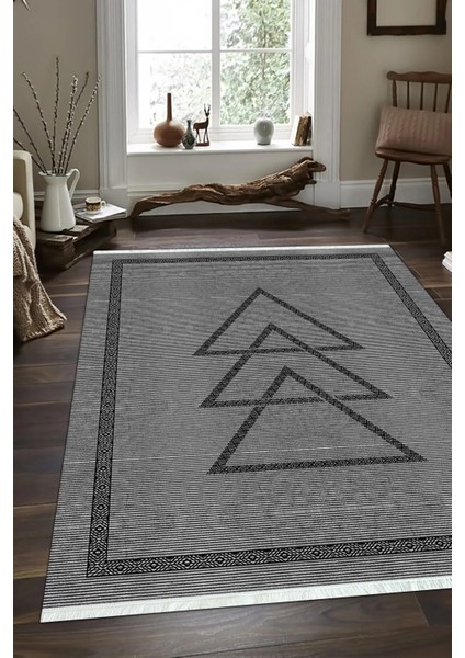 Dijital Baskılı Kaymaz Taban Yıkanabilir Modern Salon Halısı Mutfak Halısı ve Yolluk NH-SD-1063