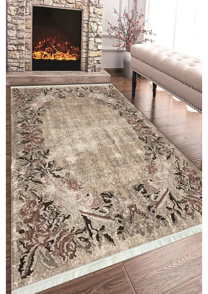 Dijital Baskılı Kaymaz Taban Yıkanabilir Salon Halısı Mutfak Halısı ve Koridor Halısı NH-HT-154