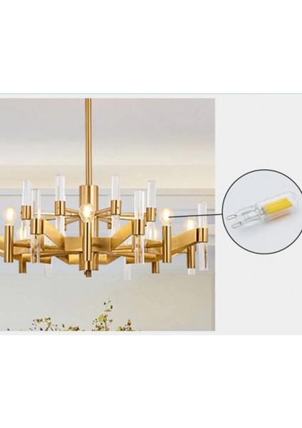 5W LED Kapsül Ampul (G9) (220V) (Beyaz) Geniş Açı Ct 4221 modelleri