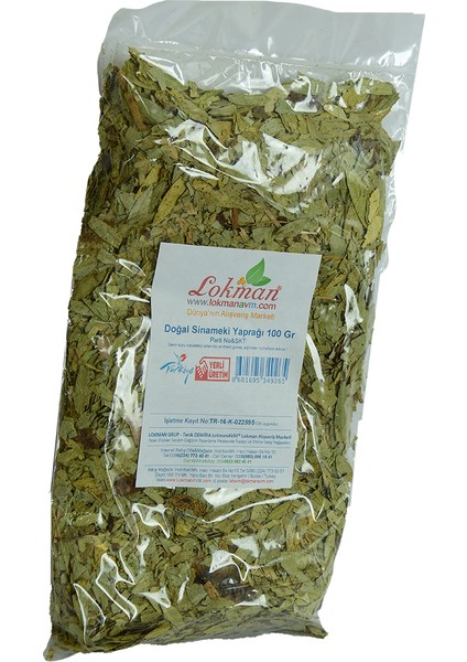 Sinameki Yaprağı 100 gr
