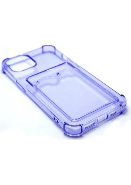 Apple iPhone 11 Pro Max Kılıf Silikon Şeffaf Kredi Kartlık Bölmeli Antişok Dört Köşe Darbe Korumalı fiyatları