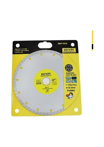 Zenit Znt 1015 Kesici Disk Kesme Taşı 180x2,4x22,2 mm