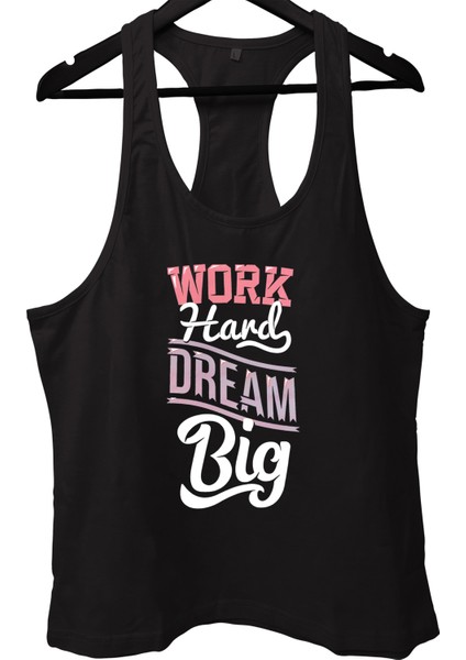 Top Glory Dreambig Fitness Gym Tank Top Sporcu Atleti