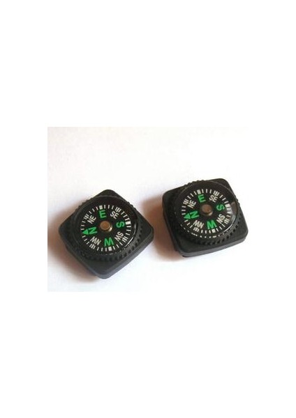 1 Adet Açık Kamp Yürüyüş Seyahat Için Taşınabilir Kemer Toka Mini Pusula Seyahat Acil Survival Navigasyon Aracı | Mini Pusula | Paracord Braceletnavigator Pusula Için Pusula