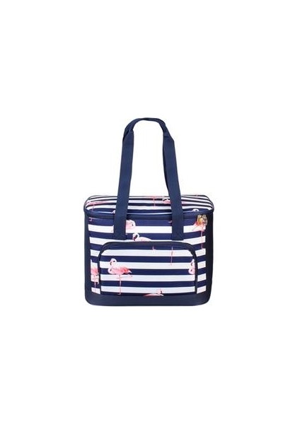 Kalınlaşmak Katlanabilir Taze Yalıtımlı Soğutucu Çanta Termal Su Geçirmez Polyester Buz Torbası Yalıtımlı Soğutucu Çanta | Soğutucu Çantalar