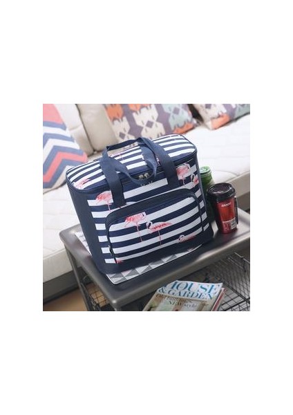 Kalınlaşmak Katlanabilir Taze Yalıtımlı Soğutucu Çanta Termal Su Geçirmez Polyester Buz Torbası Yalıtımlı Soğutucu Çanta | Soğutucu Çantalar modelleri