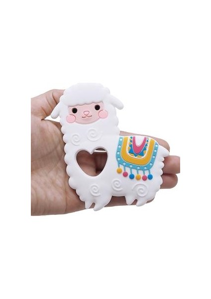 5 Adet Silikon Alpaka Dişlikleri Gıda Sınıfı Bebek Karikatür Emzik Diş Çıkarma Bebek Hemşirelik Aksesuarları ve Hediyeler Bpa Ücretsiz | Bebek Dişlikleri (Renk Karışımı) fırsatları