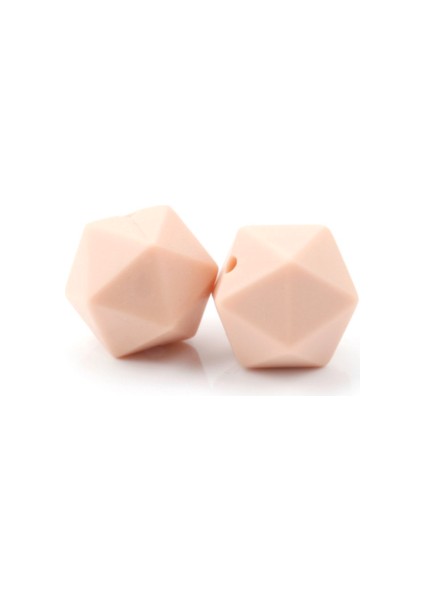 Silikon Icosahedral Edentuce Boncuk Bebek Zenginlik Kolye Bilezik Aksesuarları Bebek Bakımı Emzik Zinciri |diş Boncukları |zincir Çift Silikon Kauçuk Diş Boncuk (5 Parça Bir Set)