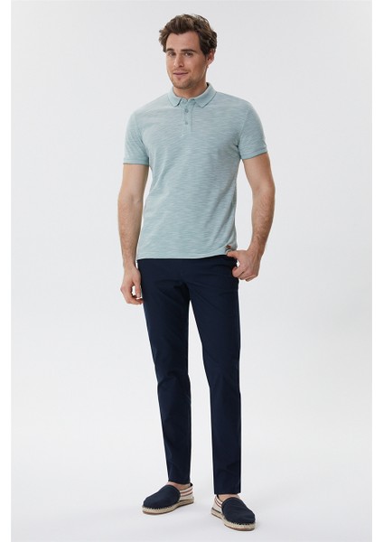 Slim Fit Pamuklu Polo T Shirt Erkek Polo T Shirt 222 Lcm 242062 5121 modelleri