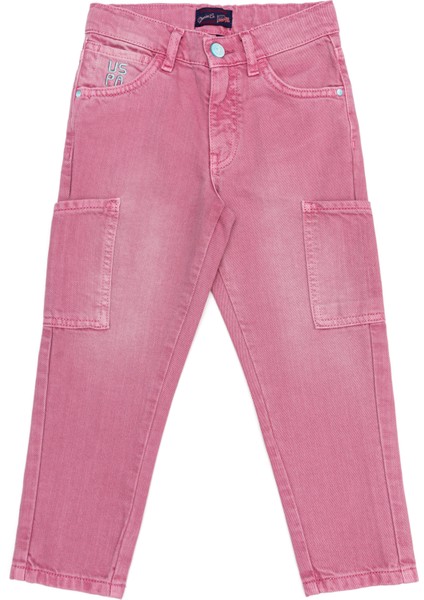 Kız Çocuk Pembe Jean 50249630-VR041