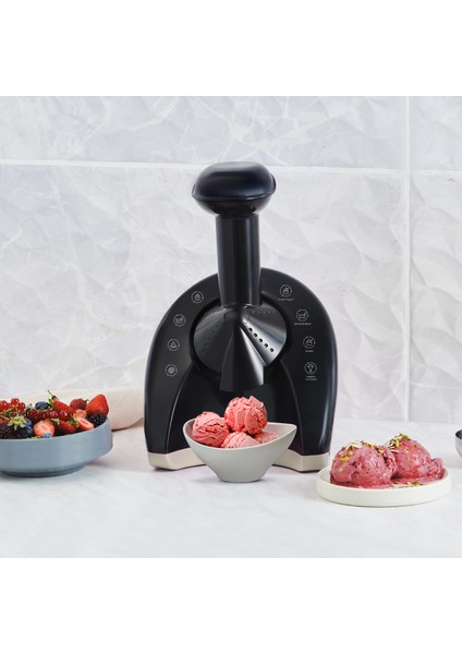 Frozen Healthy Ice Cream Machine Sağlıklı Dondurma ve Sorbe Makinesi Retro Krem