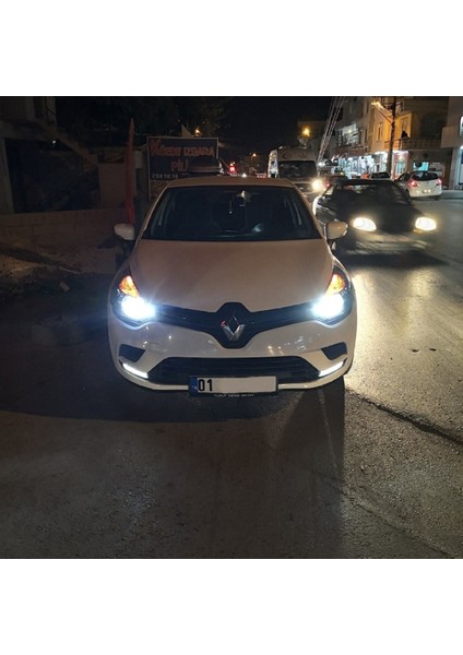 Renault Clio 4 Kısa Uyumlu Şimşek Etkili LED Xenon Far Ampulü