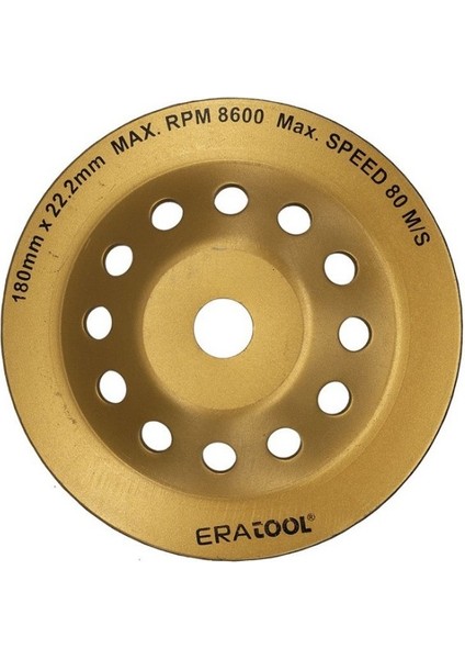 Elmas Yüzey Taşlama 180 mm 50369