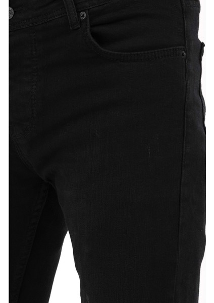 Siyah Slim Fit Erkek Kot Pantolon -0097 fiyatları