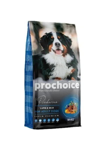 Pro Choice Proderma Kuzu Etli Yetişkin Köpek Maması 18 kg