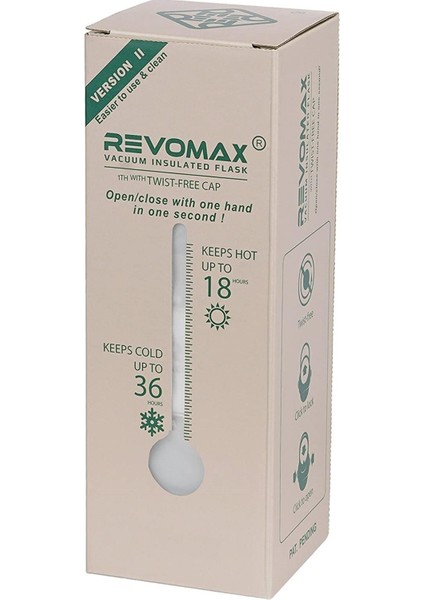 Çelik Termos 950ML (32OZ) Mat Beyaz fiyatları