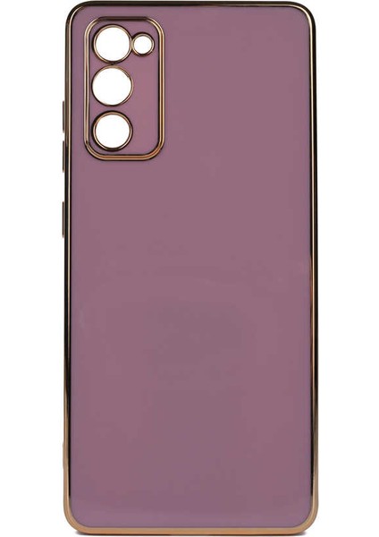 Samsung Galaxy A03S Parlak Kenarlı Bark Silikon Kılıf fırsatları