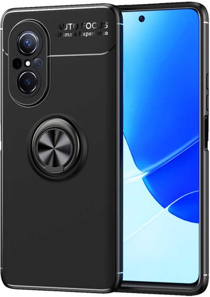 Huawei Nova 9 Se Kılıf Yüzüklü Magnetli Ravel Case Kapak