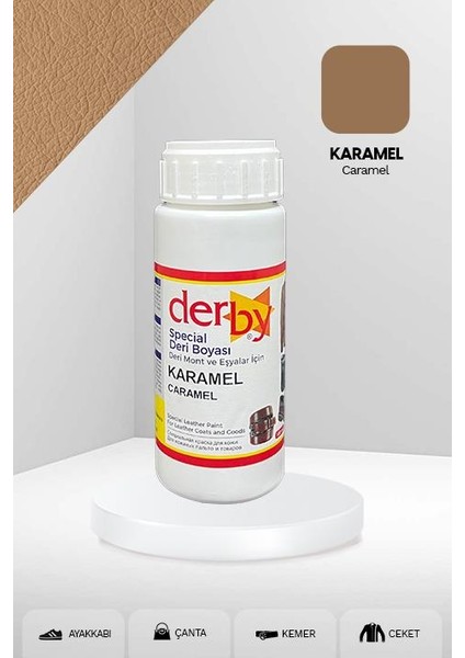 Special Deri Boyası / Mont - Eşya - Çanta - Cüzdan - Kemer 100 ml - Kartela Renkleri