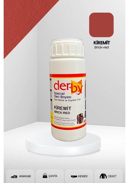 Special Deri Boyası / Mont - Eşya - Çanta - Cüzdan - Kemer 100 ml - Kartela Renkleri