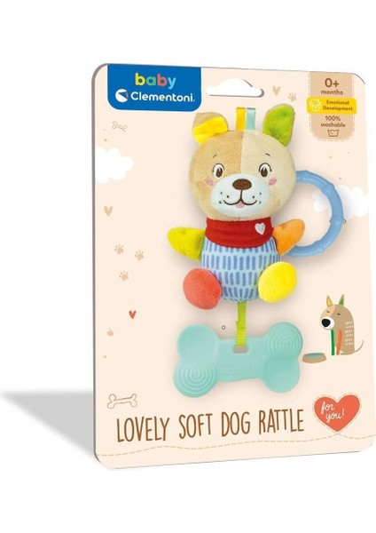 17443 Baby Clementoni - Sevimli Köpek Çıngırak
