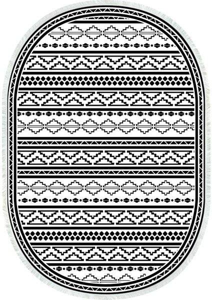 Dijital Baskılı Kaymaz Taban Yıkanabilir Oval Salon Halısı Mutfak Halısı ve Yolluk NHO-HS-549 fiyatları