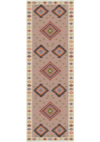 Dijital Baskılı Kaymaz Taban Yıkanabilir Modern Desenli Koridor Halısı Yolluk NHU-HK-103 fiyatları