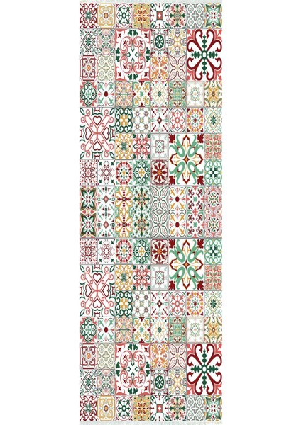 Dijital Baskılı Kaymaz Taban Yıkanabilir Modern Desenli Koridor Halısı Yolluk NHU-HS-461 fiyatları