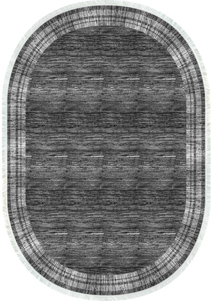 Dijital Baskılı Kaymaz Taban Yıkanabilir Oval Salon Halısı Mutfak Halısı ve Yolluk NHO-HY-1250