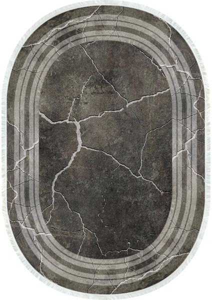 Dijital Baskılı Kaymaz Taban Yıkanabilir Oval Salon Halısı Mutfak Halısı ve Yolluk NHO-HY-1337 fiyatları