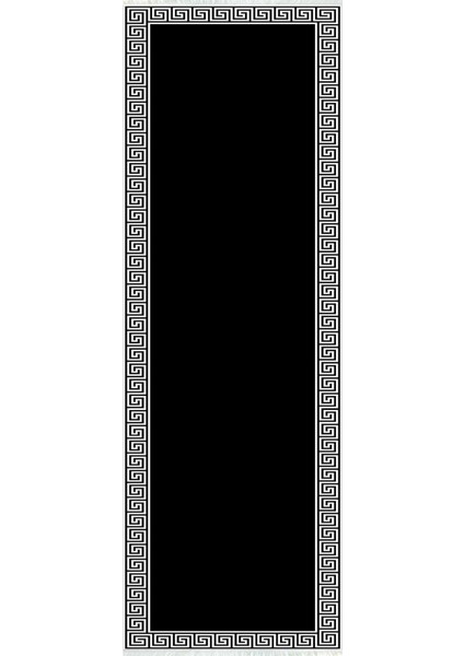 Dijital Baskılı Kaymaz Taban Yıkanabilir Modern Desenli Koridor Halısı Yolluk NHU-HS-417