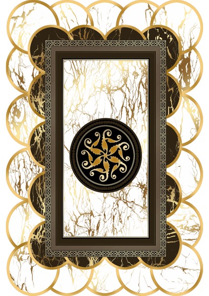 Dijital Baskılı Kaymaz Taban Yıkanabilir Lazer Kesim Salon Halısı ve Yolluk NH-LZR-SD-570 fiyatları