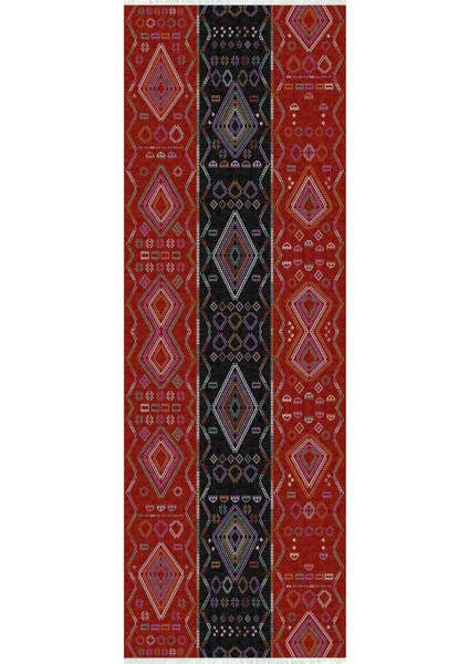 Dijital Baskılı Kaymaz Taban Yıkanabilir Modern Desenli Koridor Halısı Yolluk NHU-SD-375 fiyatları