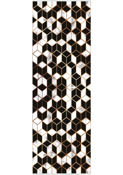 Dijital Baskılı Kaymaz Taban Yıkanabilir Modern Desenli Koridor Halısı Yolluk NHU-HS-285 fiyatları