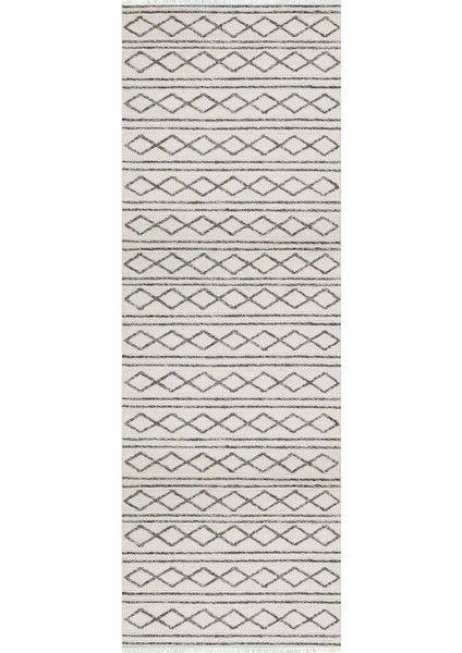 Dijital Baskılı Kaymaz Taban Yıkanabilir Modern Desenli Koridor Halısı Yolluk NHU-HY-1040