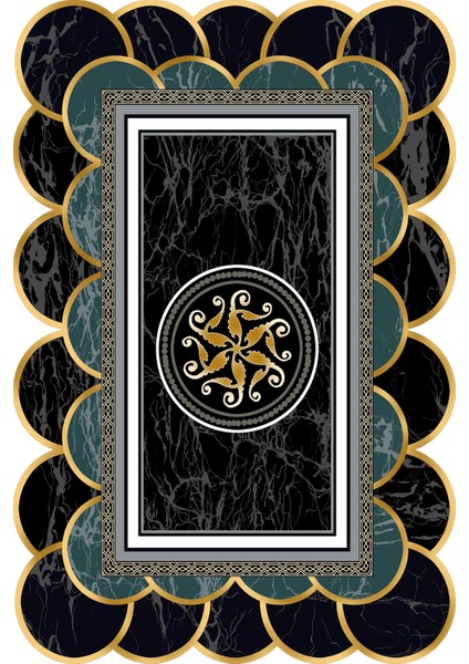 Dijital Baskılı Kaymaz Taban Yıkanabilir Lazer Kesim Salon Halısı ve Yolluk NH-LZR-SD-324 fiyatları