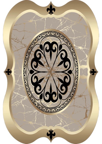 Dijital Baskılı Kaymaz Taban Yıkanabilir Lazer Kesim Salon Halısı ve Yolluk NH-LZR-SD-688 fiyatları