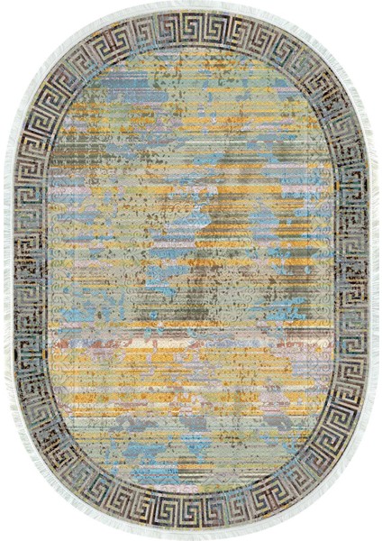 Dijital Baskılı Kaymaz Taban Yıkanabilir Oval Salon Halısı Mutfak Halısı ve Yolluk NHO-HY-1278 fiyatları