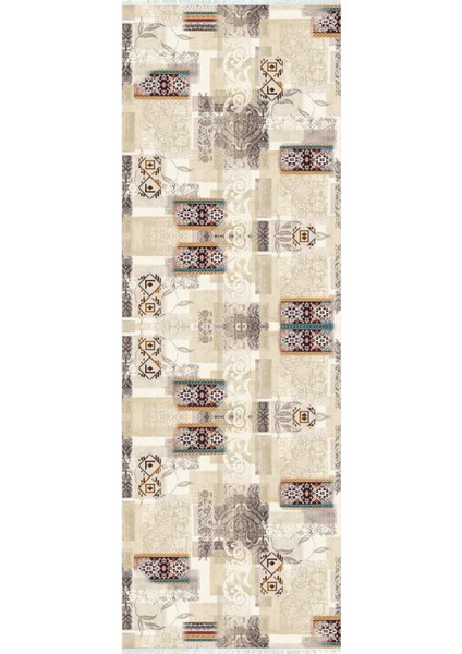 Dijital Baskılı Kaymaz Taban Yıkanabilir Modern Desenli Koridor Halısı Yolluk NHU-HT-951 fiyatları