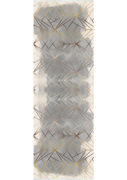 Dijital Baskılı Kaymaz Taban Yıkanabilir Modern Desenli Koridor Halısı Yolluk NHU-HT-1382 fiyatları