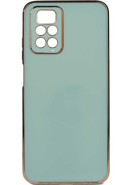 Xiaomi Poco M4 Pro 5g Kılıf Köşeli Altın Model Kapak