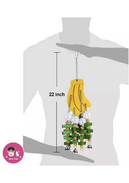 Kuş Oyuncakları Çiğneme Oyuncaklar Büyük Orta Pet Parrot Cockatiel Parakeet Renkli Ahşap Bloklar Salıncak Gıda Sınıfı Oyuncaklar | Kuş Oyuncakları (Yurt Dışından) fiyatları