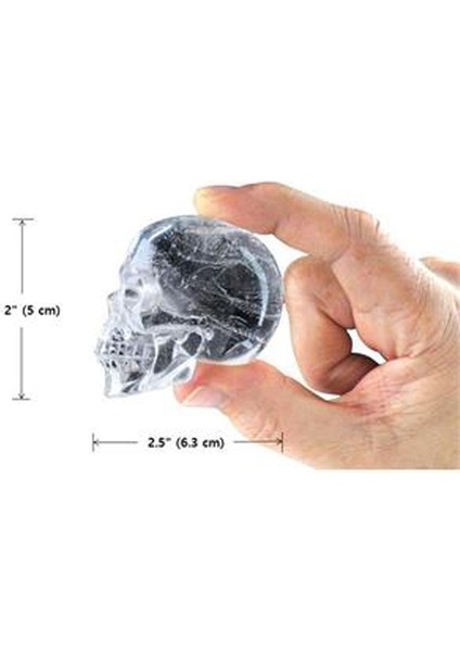 3D Kafatası Buz Küpü Tepsi Silikon Kalıp 4 Kavite Bpa Ücretsiz Buz Yapımı Dıy Kalıp Mutfak Bar Buz Makinesi Iskelet Buz Kalıp | Dondurma Makineleri 12 * 8.5 * 5 Cm (Yurt Dışından)