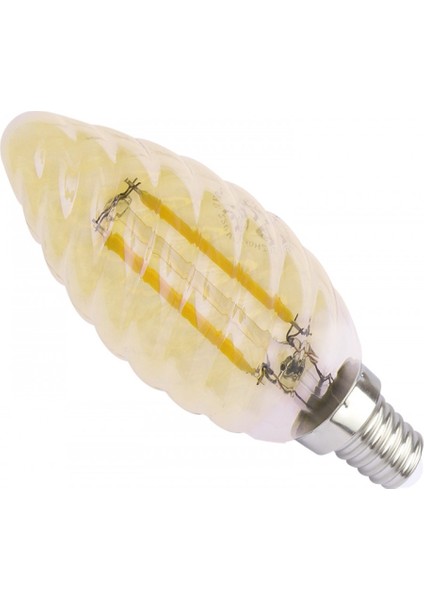 KES610 Cob Flamanlı Ampul 4W E14 Günışığı