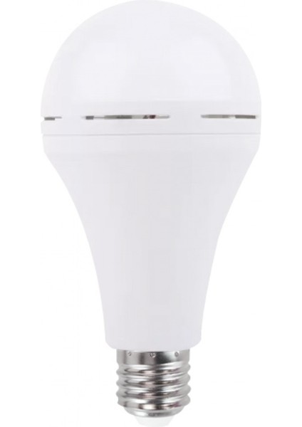 KES072 Şarjlı Led’li Ampul 9W E27 Beyaz