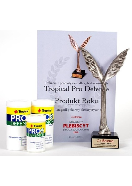 500 Gr. Tropical Pro Defence Micro Probiyotikli Granül Balık Yemi