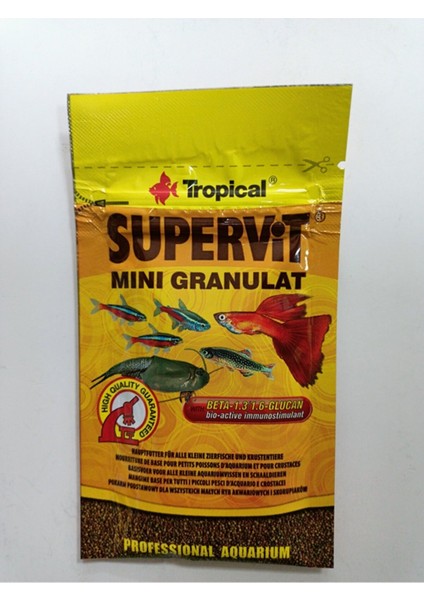 Supervit Mını Granulat 10 G