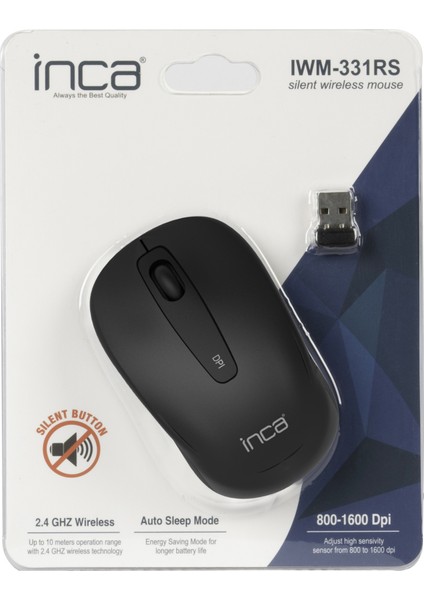 IWM-331RS Silent Wireless Mouse (Sessiz Mouse )